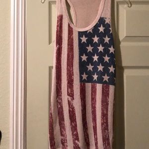 American Flag Tank Top
